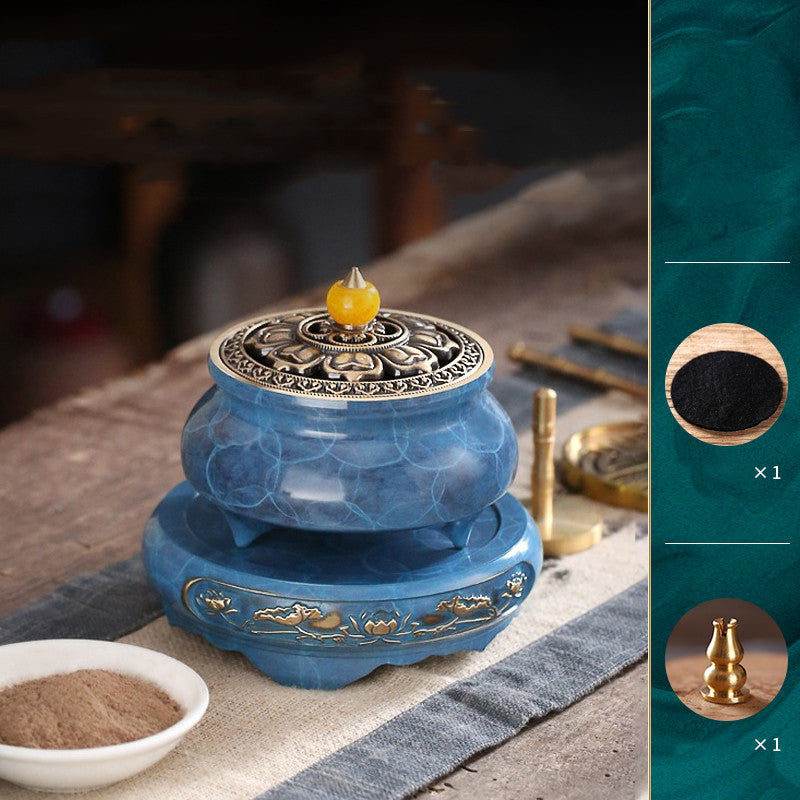 Home Indoor Hollow Lotus Cover Incense Burner - The Number 1 Things