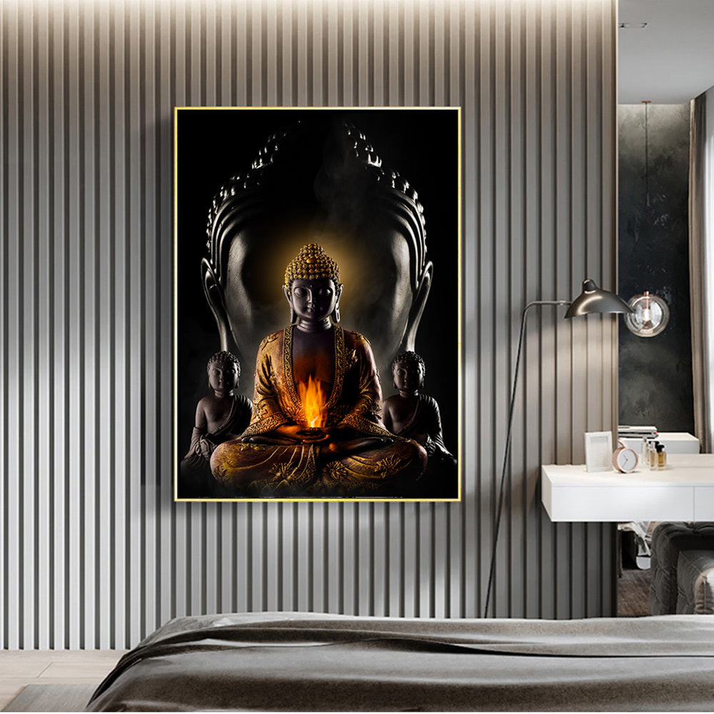 God Buddha Wall Art Canvas Modern Buddha Canvas Art Paintings On The Wall Canvas Pictures Buddhism Posters Wall Decor - The Number 1 Things