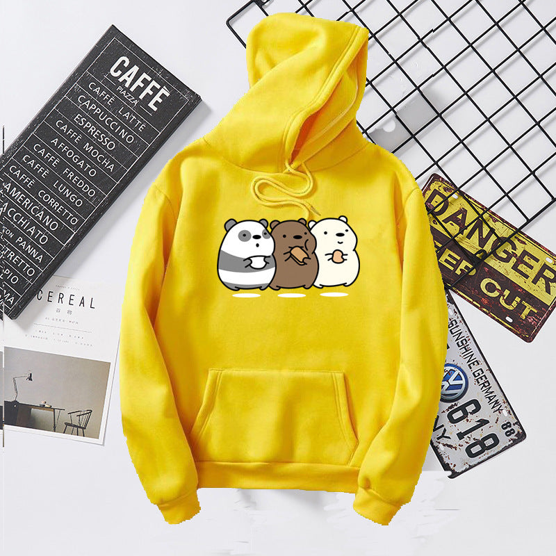 We Bare Bears Hoodie – Cute & Comfy Anime Streetwear