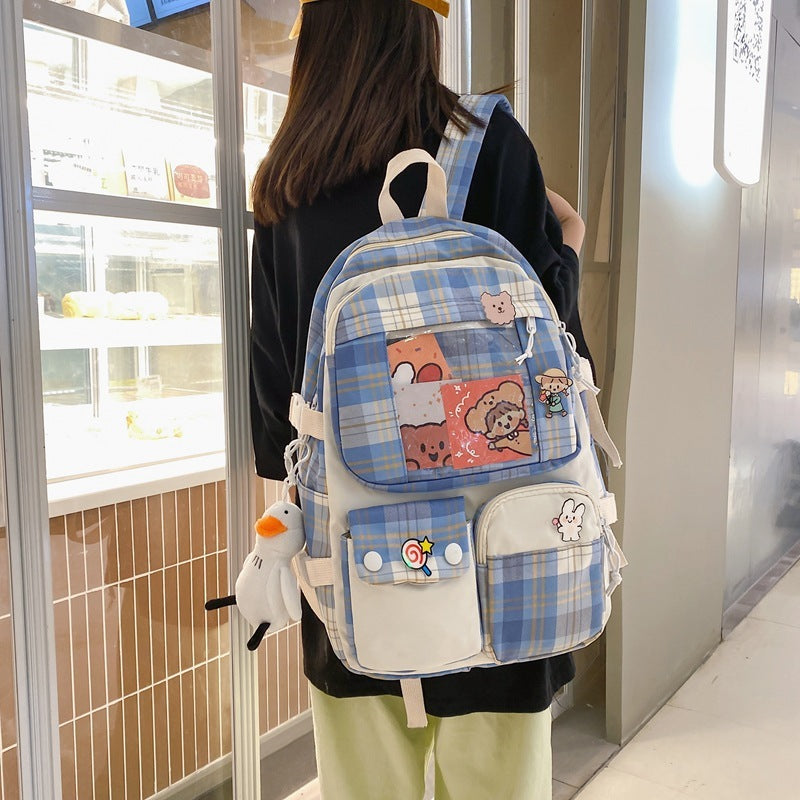Girl High School Student Junior School Backpack - The Number 1 Things