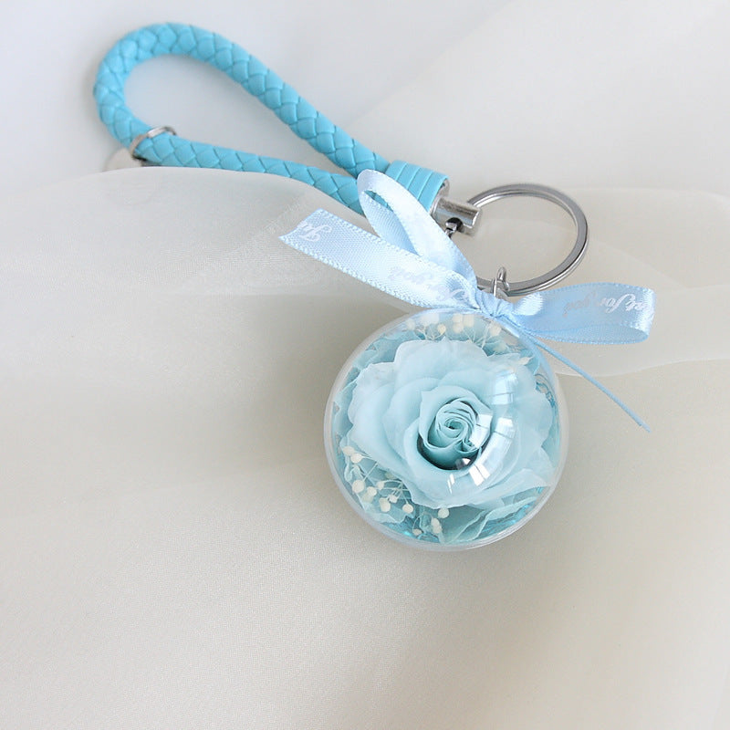 Preserved Flower Keychain Car Bag Hanging Gift - The Number 1 Things