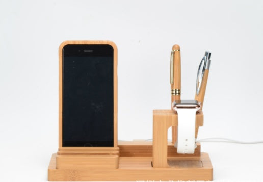 Wooden Phone Docking Station - The Number 1 Things
