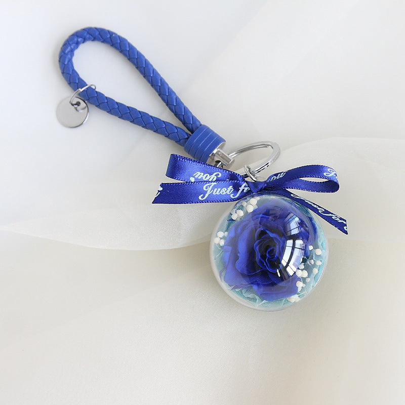Preserved Flower Keychain Car Bag Hanging Gift - The Number 1 Things