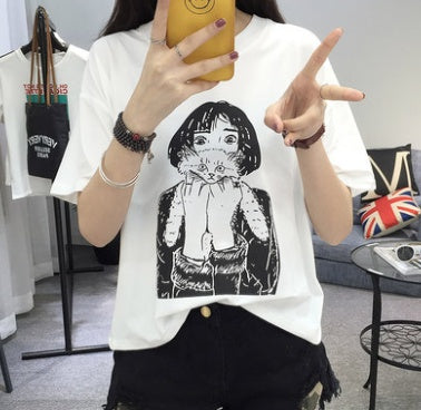 TEE SHIRT SCREAMING CAT - The Number 1 Things