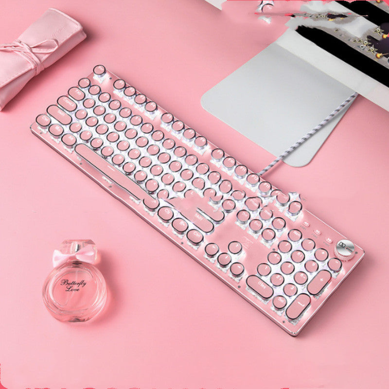 Green Axis Netro Round Key Cap Mechanical Keyboard - The Number 1 Things