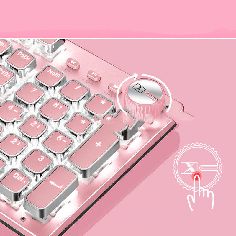 Green Axis Netro Round Key Cap Mechanical Keyboard - The Number 1 Things