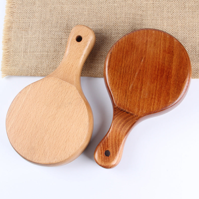 Multifunctional Wooden Bowl Wooden Tableware With Handle For Fruit Salad Bowl - The Number 1 Things