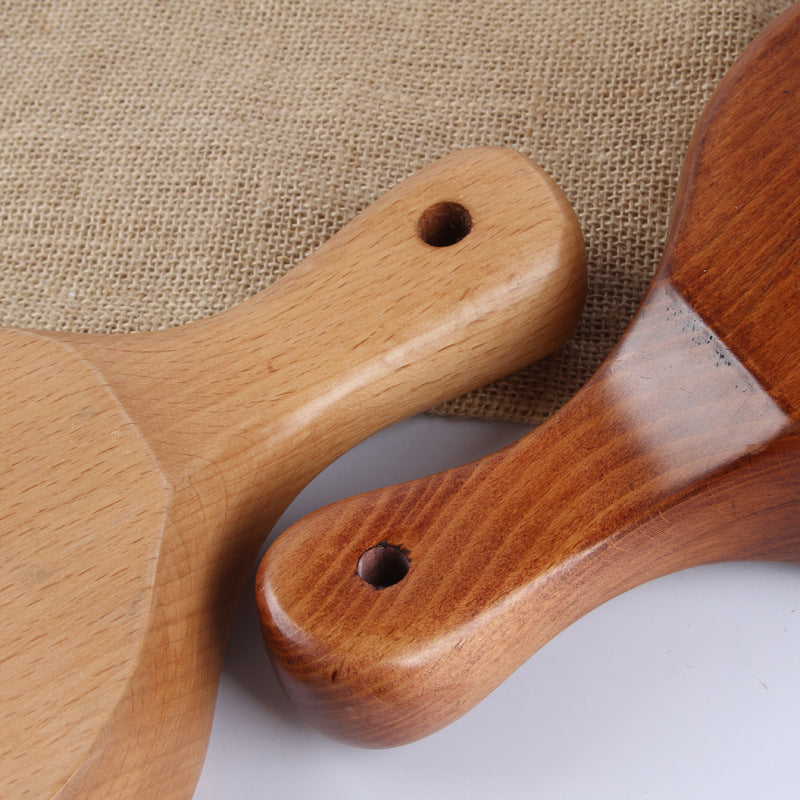 Multifunctional Wooden Bowl Wooden Tableware With Handle For Fruit Salad Bowl - The Number 1 Things
