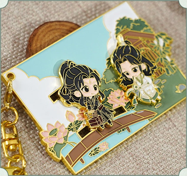 Wear A Book To Help Yourself Guide The Surrounding Metal Pendant Keychain - The Number 1 Things