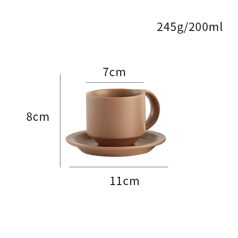 Velvet Ceramic Coffee Mug With Tray - The Number 1 Things