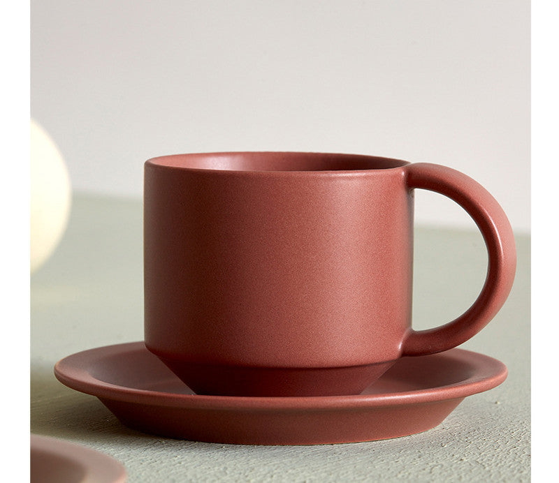 Velvet Ceramic Coffee Mug With Tray - The Number 1 Things