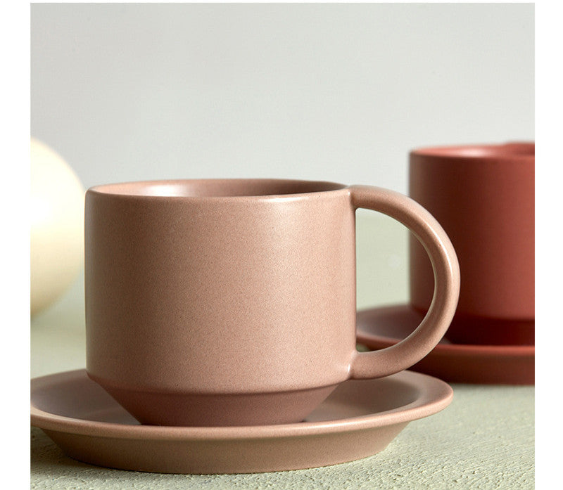 Velvet Ceramic Coffee Mug With Tray - The Number 1 Things