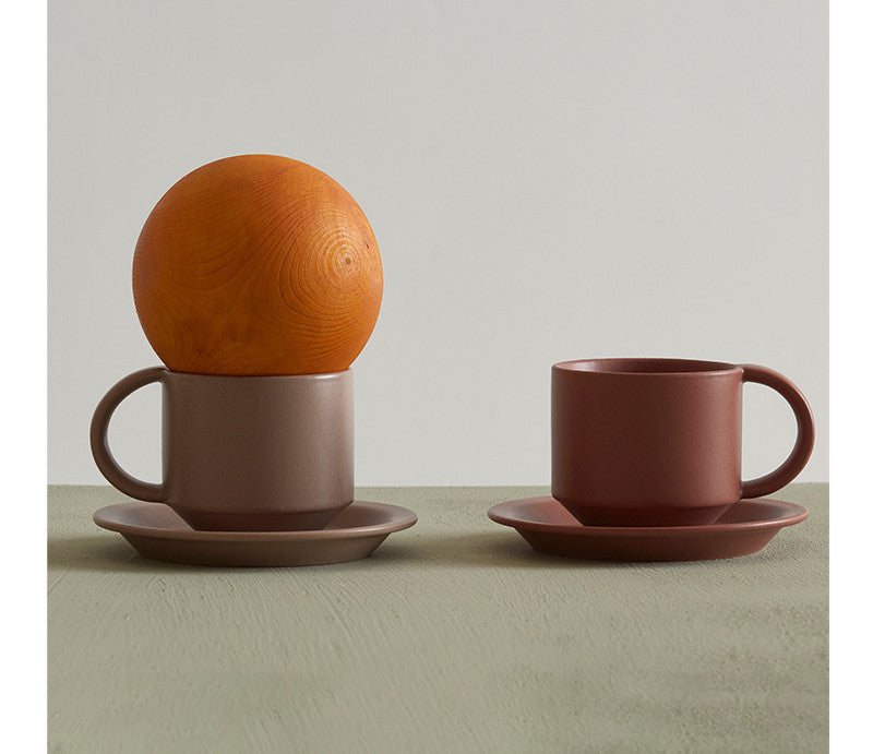 Velvet Ceramic Coffee Mug With Tray - The Number 1 Things