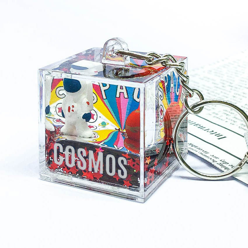 Net Red Astronaut Liquid Quicksand Pendant Astronaut Keychain - The Number 1 Things