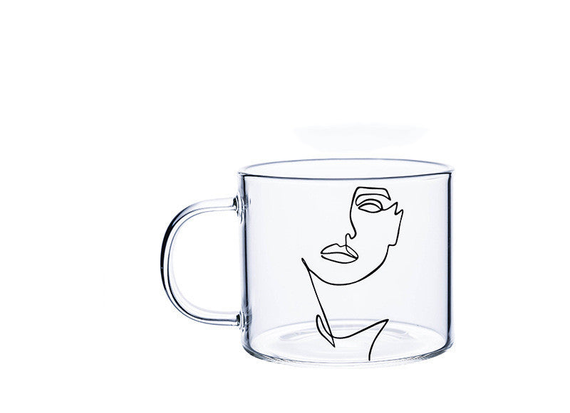Original Glass Ins Style Simple And Creative Water Cup Home Cute Milk Cup Tea Cup Female - The Number 1 Things