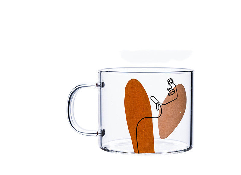 Original Glass Ins Style Simple And Creative Water Cup Home Cute Milk Cup Tea Cup Female - The Number 1 Things