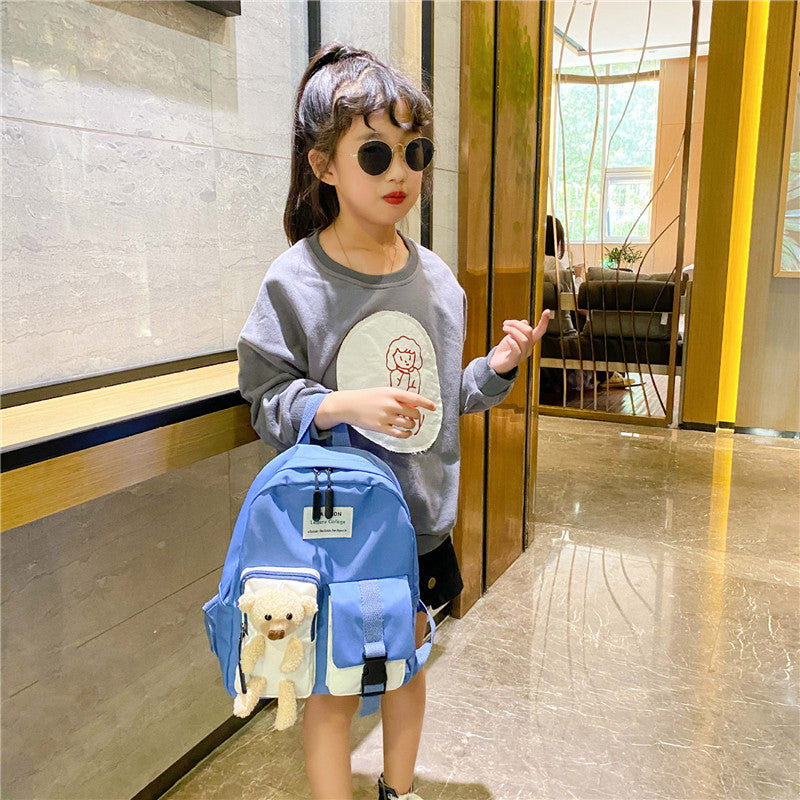Children's Bag Cartoon Cute Bear Backpack
