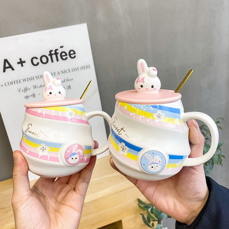 Creative Thread Big Belly Mug Men And Women Cartoon Cute - The Number 1 Things