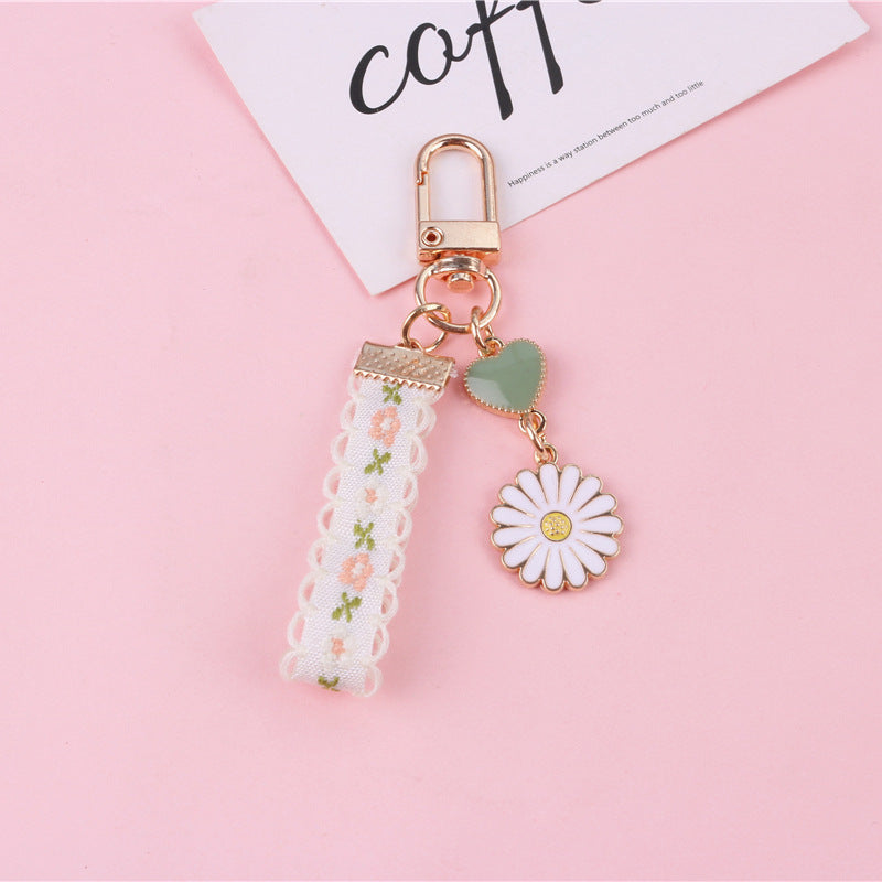 Daisy Keychain Pendant Creative Keychain Hanging - The Number 1 Things