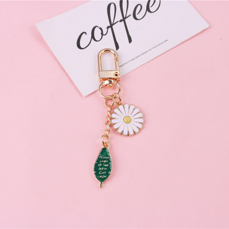 Daisy Keychain Pendant Creative Keychain Hanging - The Number 1 Things