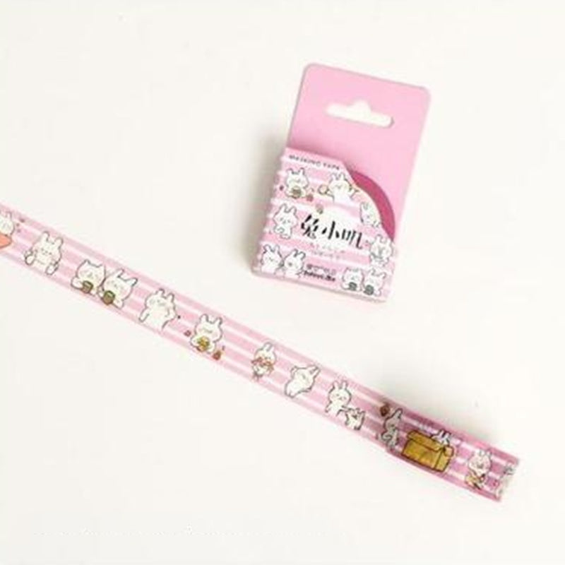 Cute Seal Panda Hamster Animals Masking Washi Tape