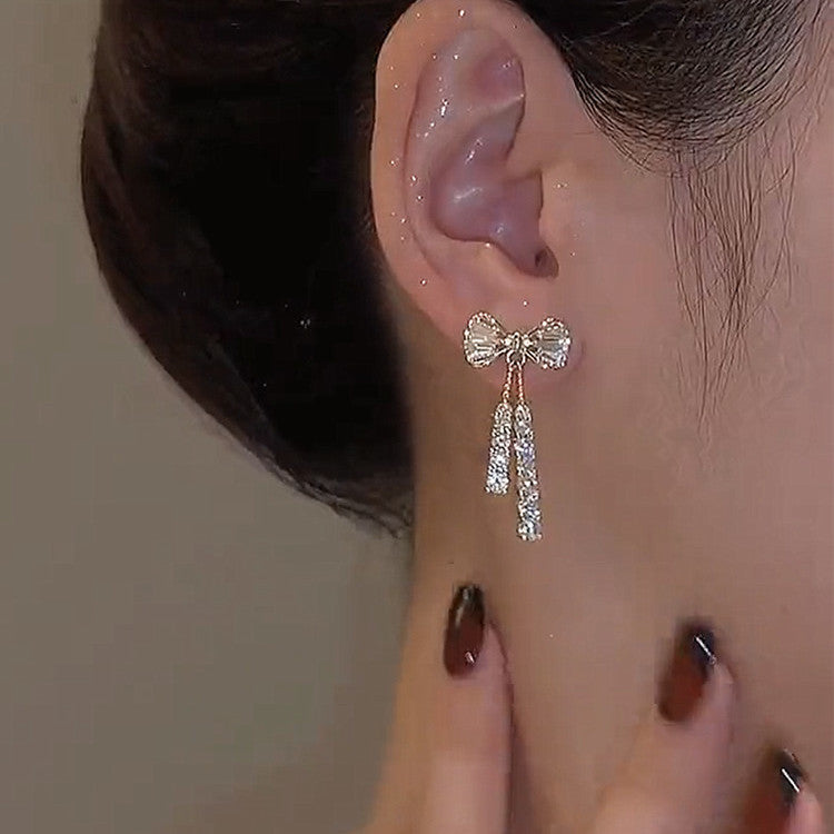 INS Butterfly Earrings With Rhinestones Fashion Temperament Jewelry - The Number 1 Things