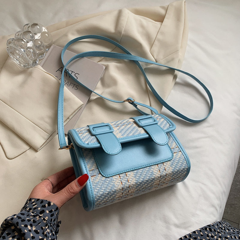 Women's Fashion Plaid Messenger Bag Casual One Shoulder - The Number 1 Things