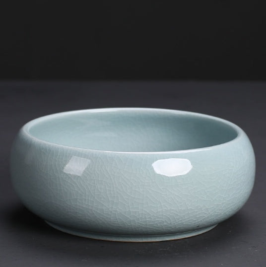 Celadon Ge Kiln Tea Washing Ceramic Ru Kiln Dish - The Number 1 Things