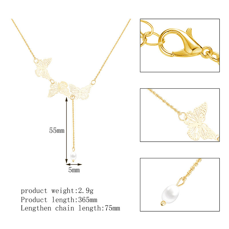 Sweet Commuter Student Necklace Pure Color Women's Jewelry - The Number 1 Things