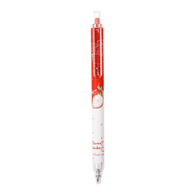 Box Press Pen Strawberry Girl Heart