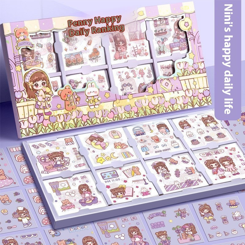 200 SET Stickers Cartoon Design Cute Stickers Kawaii Sticker Set - The Number 1 Things