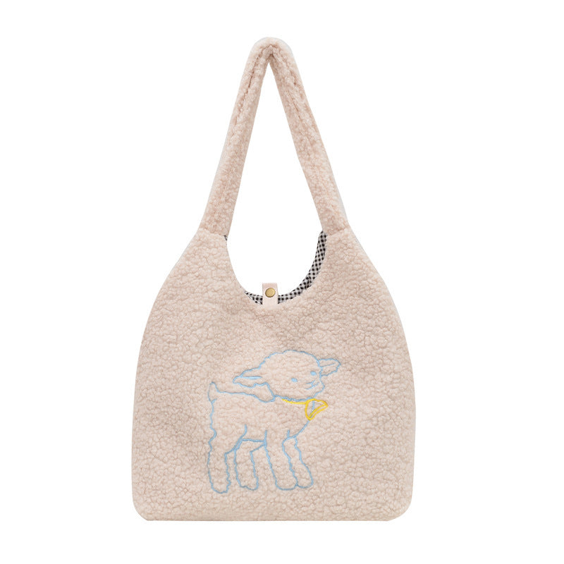 Lamb Bags Winter Shoulder Bag For Women Shopping Hnadbags - The Number 1 Things