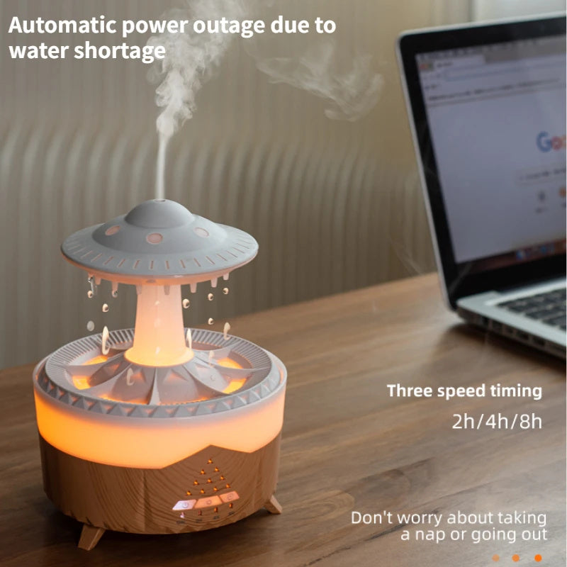 UFO Raindrop Humidifier USB Aromatherapy Essential Oils Aroma Air Diffuser - The Number 1 Things