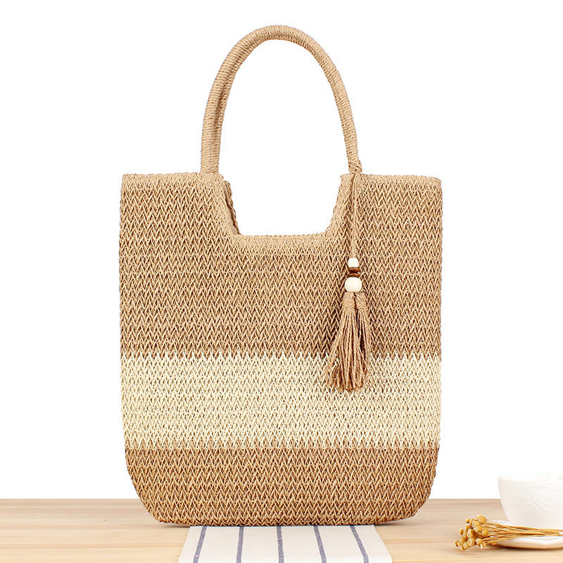 Woven Bag Women's Beach Travel Large Capacity Handbag - The Number 1 Things