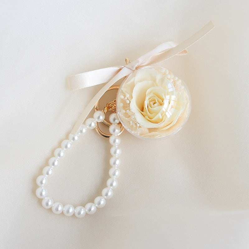 Preserved Flower Keychain Car Bag Hanging Gift - The Number 1 Things