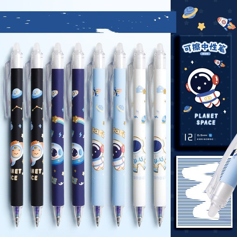 Elementary School Student Press Heat Erasable Gel Pen