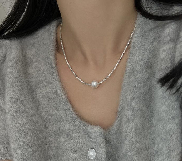 Pearl Pendant Necklace Chain - The Number 1 Things