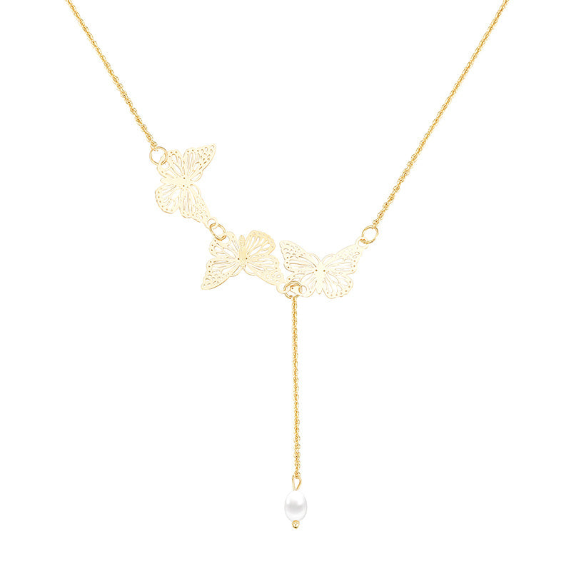 Sweet Commuter Student Necklace Pure Color Women's Jewelry - The Number 1 Things