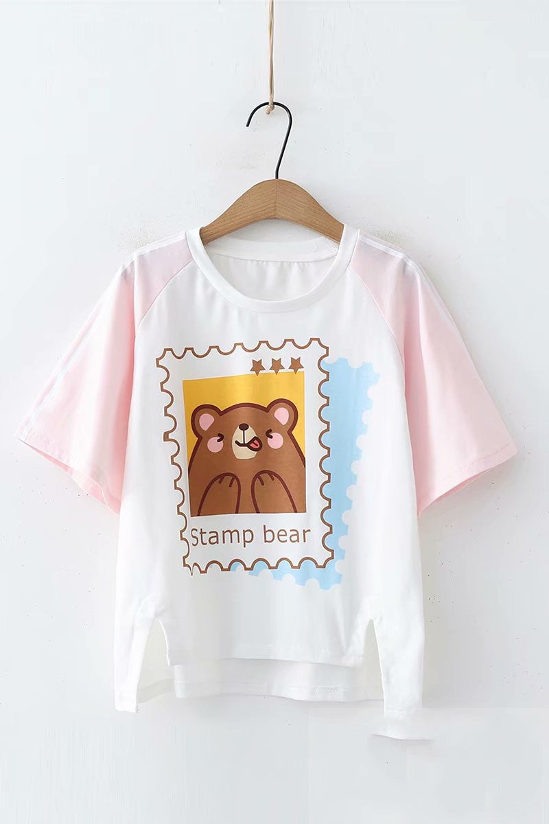 Cartoon Bear sweet top