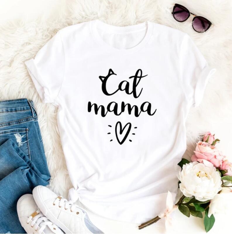 Cat Mama Graphic Tee - The Number 1 Things