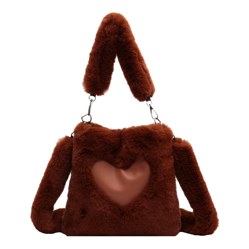 Love Handbags Winter Plush Shoulder Bags For Women - The Number 1 Things