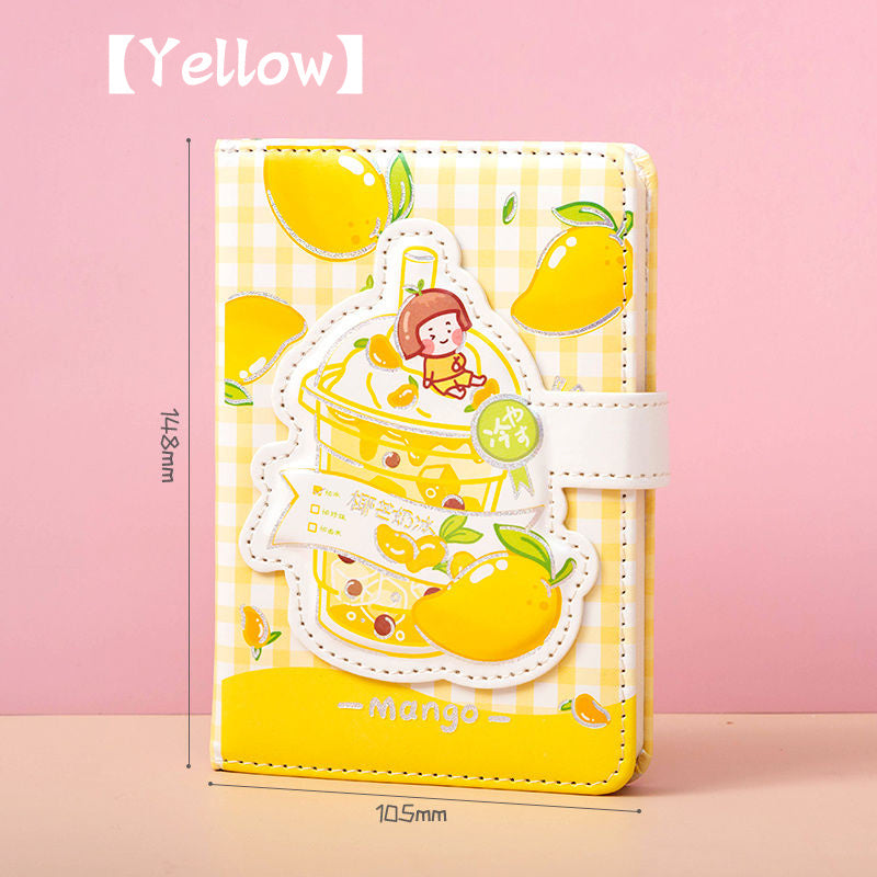 Cute Magnetic Buckle Notebook Girl Heart Hand Ledger - The Number 1 Things