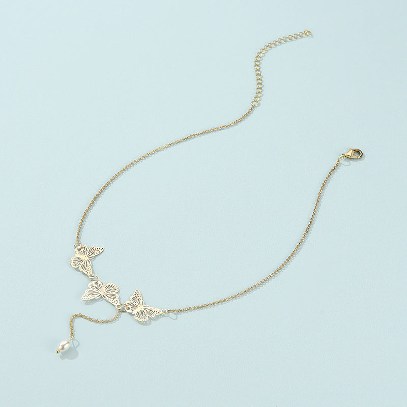 Sweet Commuter Student Necklace Pure Color Women's Jewelry - The Number 1 Things