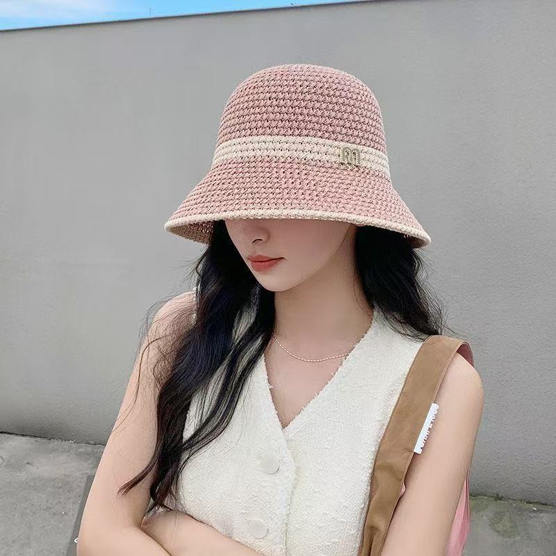 Mesh Breathable Classic Style Sun Hat All-matching Sun-proof Bucket Hat Show Face