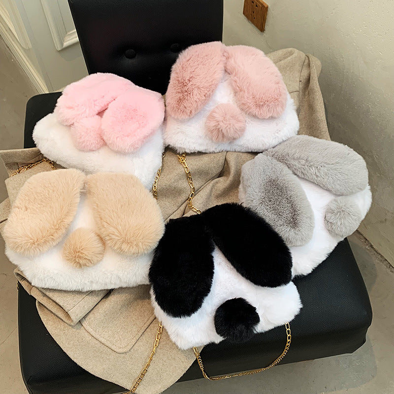 Cute Plush Ears Bunny Tail Fashion Macaron - The Number 1 Things