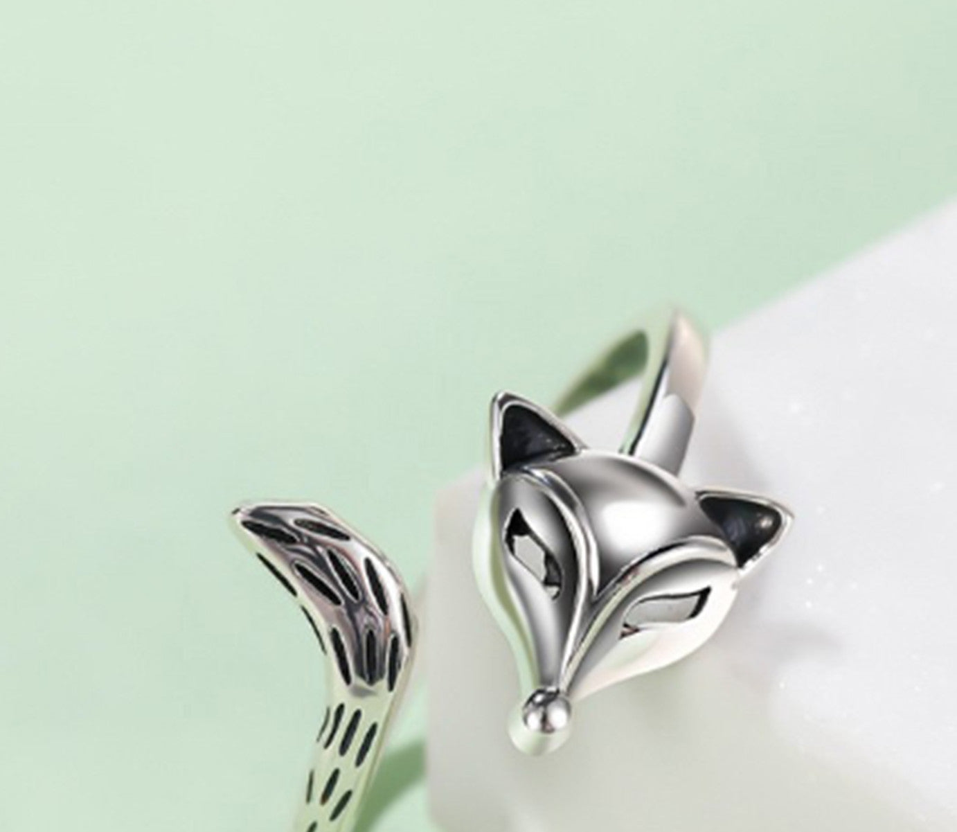 S925 Silver Unisex Fox Ring - The Number 1 Things