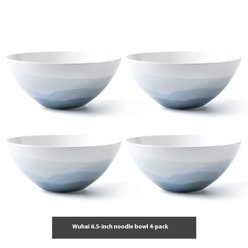 Solid Color Personalized Home Creative Ceramic Noddle Bowl - The Number 1 Things