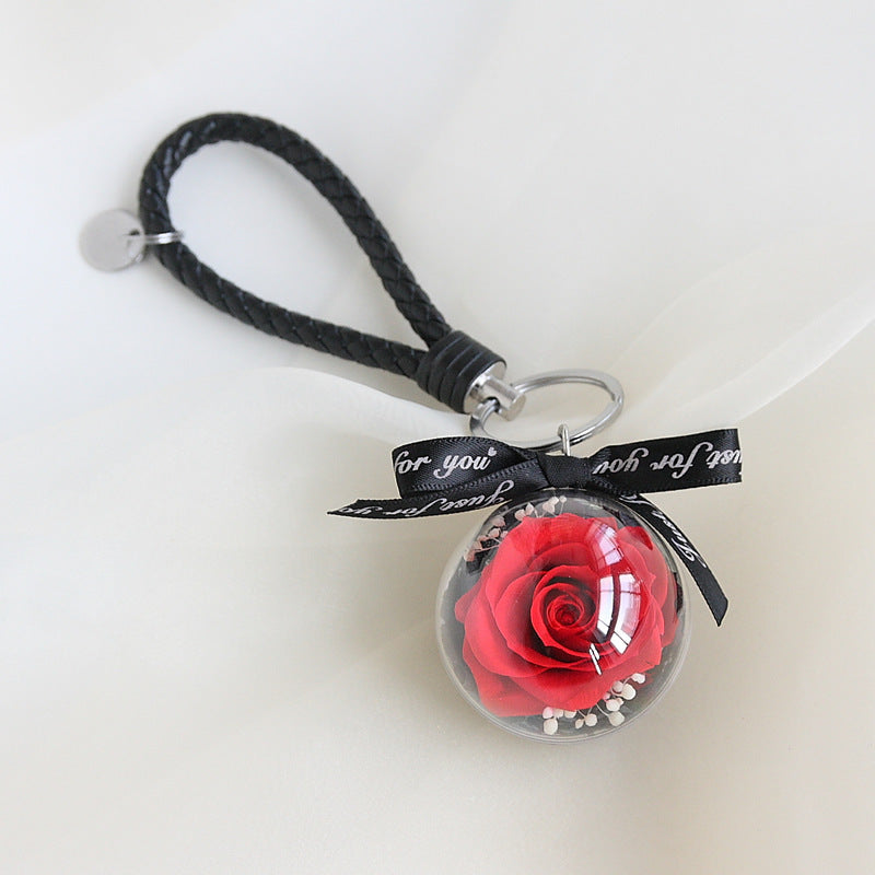 Preserved Flower Keychain Car Bag Hanging Gift - The Number 1 Things