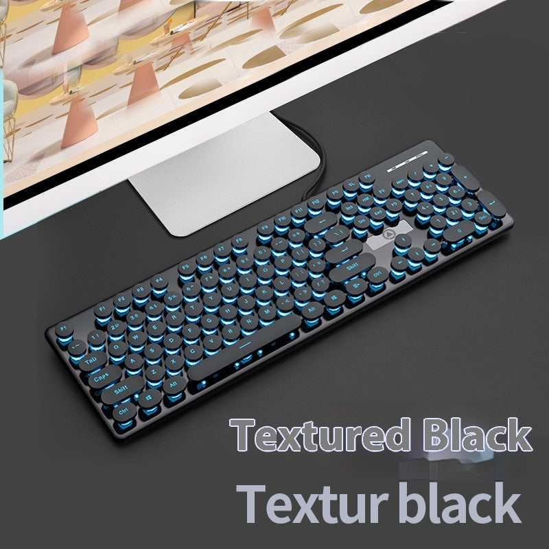 Punk Mechanical Feeling Keyboard Luminous Computer Notebook Accessories - The Number 1 Things