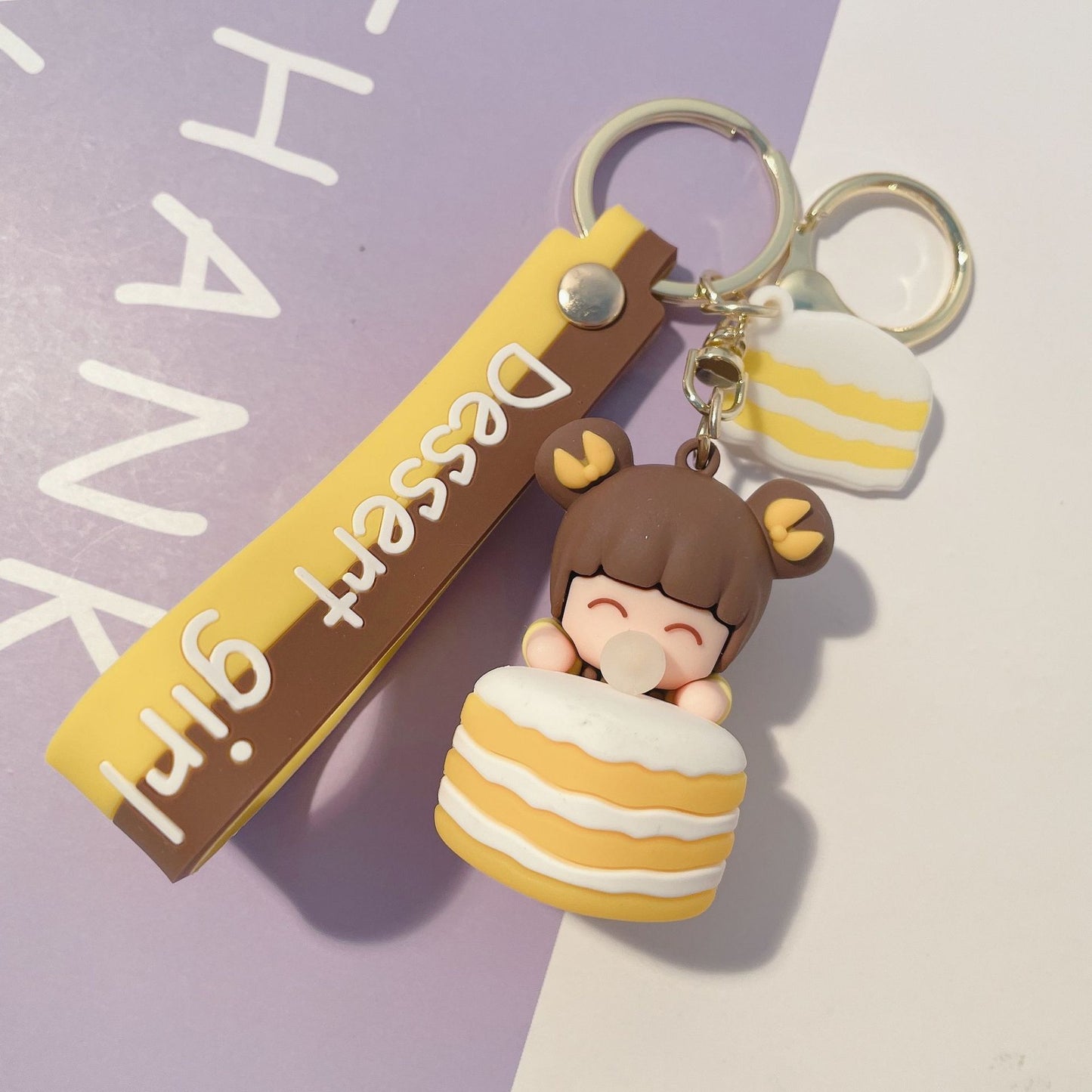New Cute Bubble Girl Key Chain - The Number 1 Things